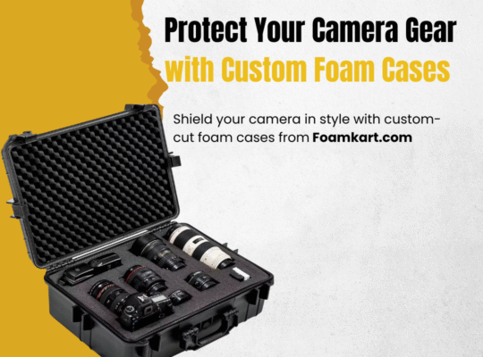 Protect Your Camera Gear with Custom Foam Cases