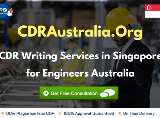 CDR Writing Services in Singapore-CDRAustralia.Org