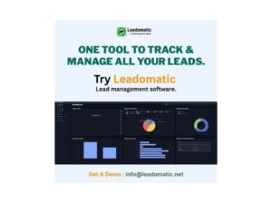 Track & Manage All Your Leads with Leadomatic